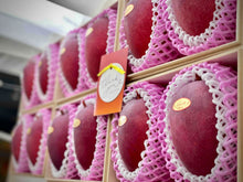 画像をギャラリービューアに読み込む, 目利きのプロから選ばれる「沖縄県産・アップルマンゴー」大玉500g超の厳選品を特別な桐箱で直送【数量限定】