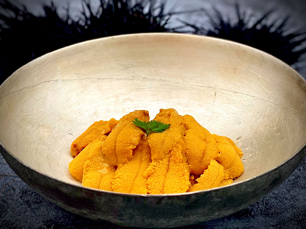 由良「黒ウニ（ムラサキウニ）」日本一と評される完全無添加ウニ